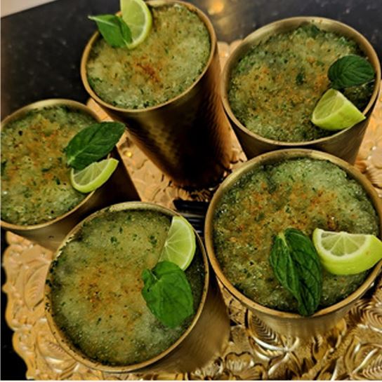 Mint & Strawberry Margarita