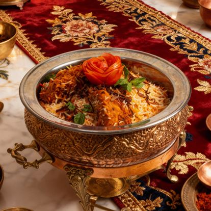 Chicken Aalo Biryani