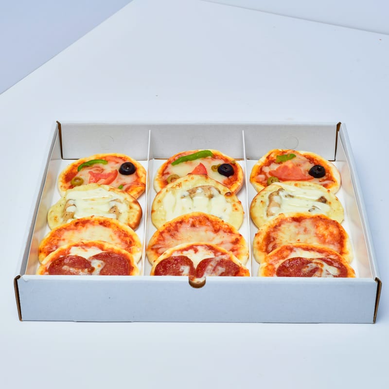 Mixed Mini Pizza Box