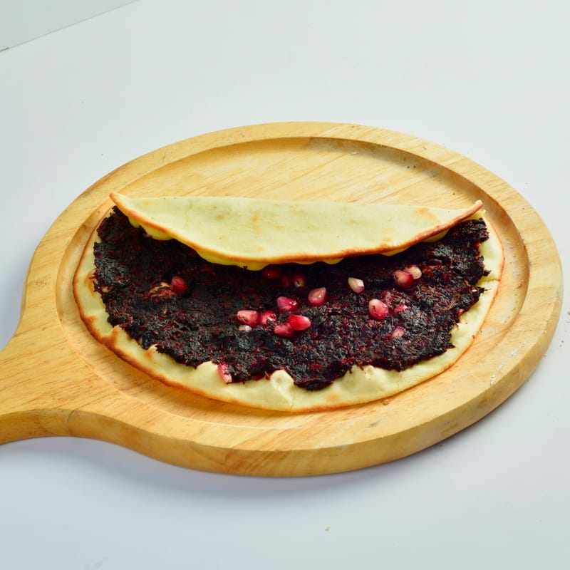 Spinach manakish