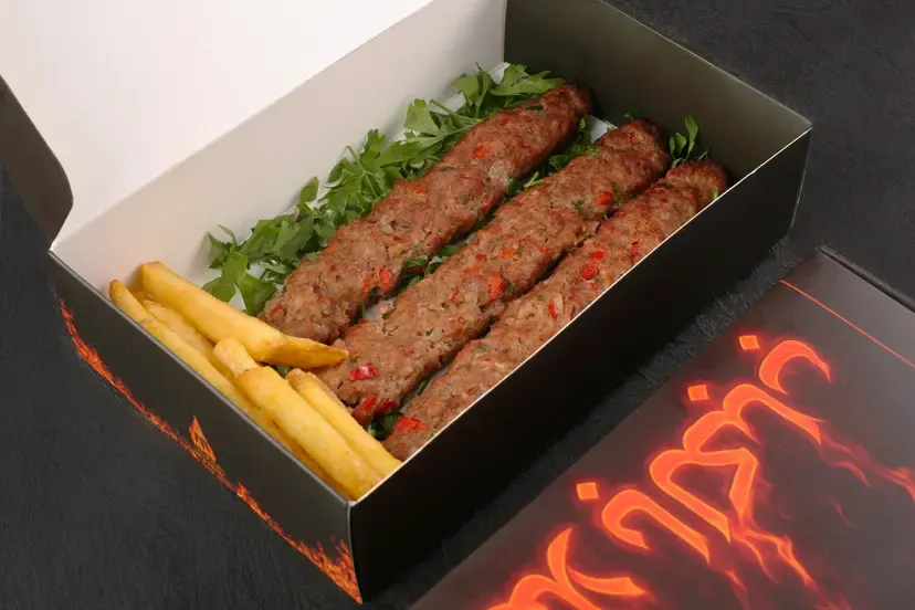 Naimi meat kebab plate