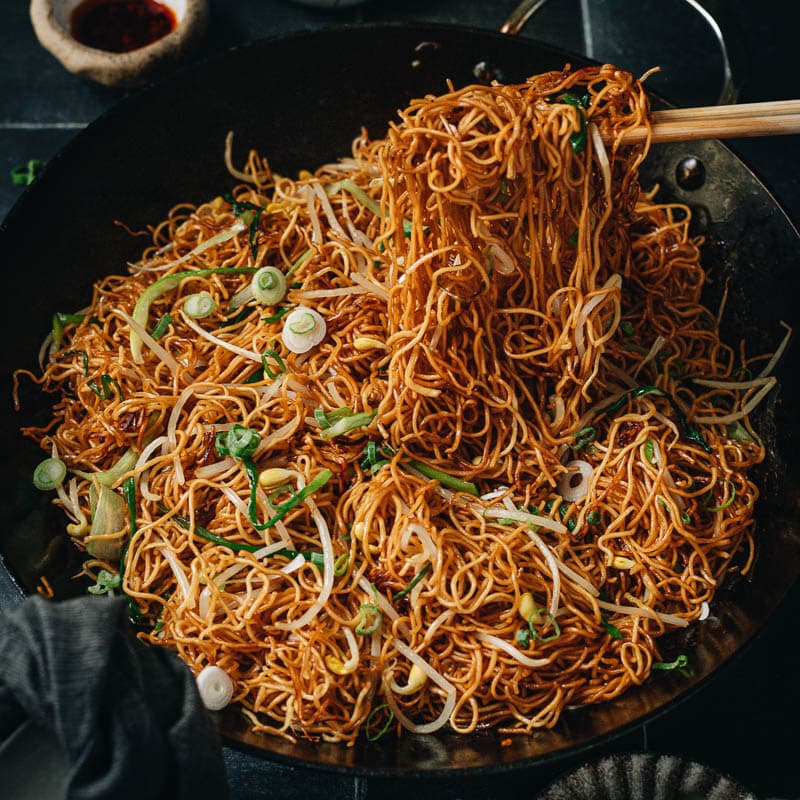 Fried Noodles with Shredded