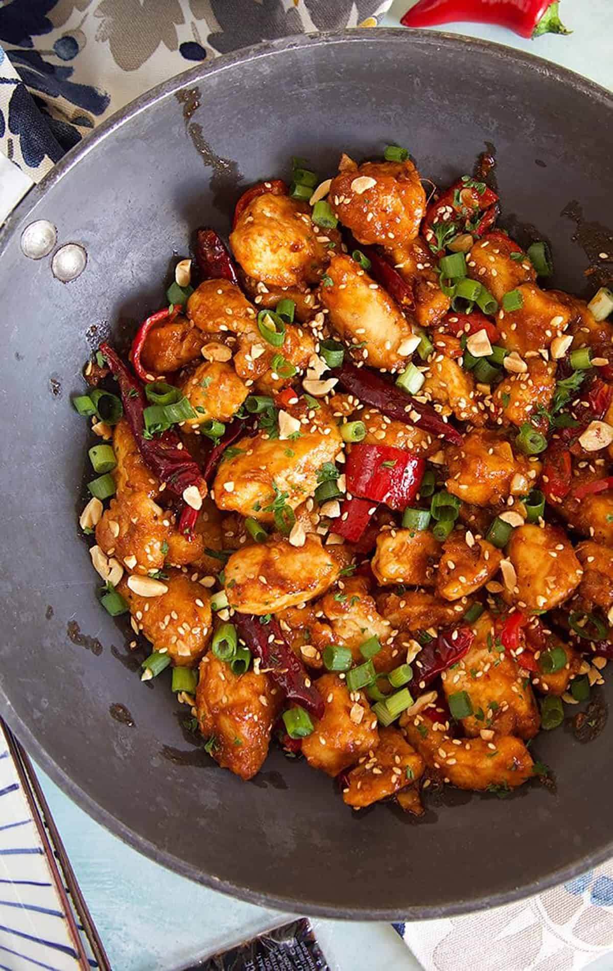 Al la Szechuan with Garlic